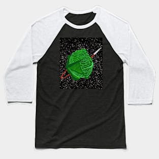 Cabbage in Space Baseball T-Shirt